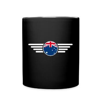 Australia Style Design T-Shirt - Full Colour Mug - black - Front
