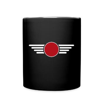 Japanese Style Design T-Shirt - Full Colour Mug - black - Front