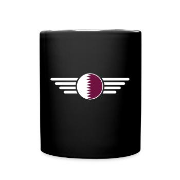 Qatar Style Design T-Shirt - Full Colour Mug - black - Front