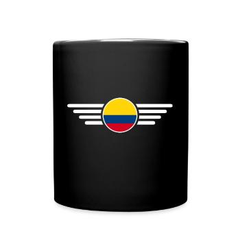 Colombia Style Design T-Shirt - Full Colour Mug - black - Front