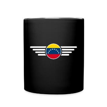 Venezuela Style Design T-Shirt - Mug uni - noir - Devant