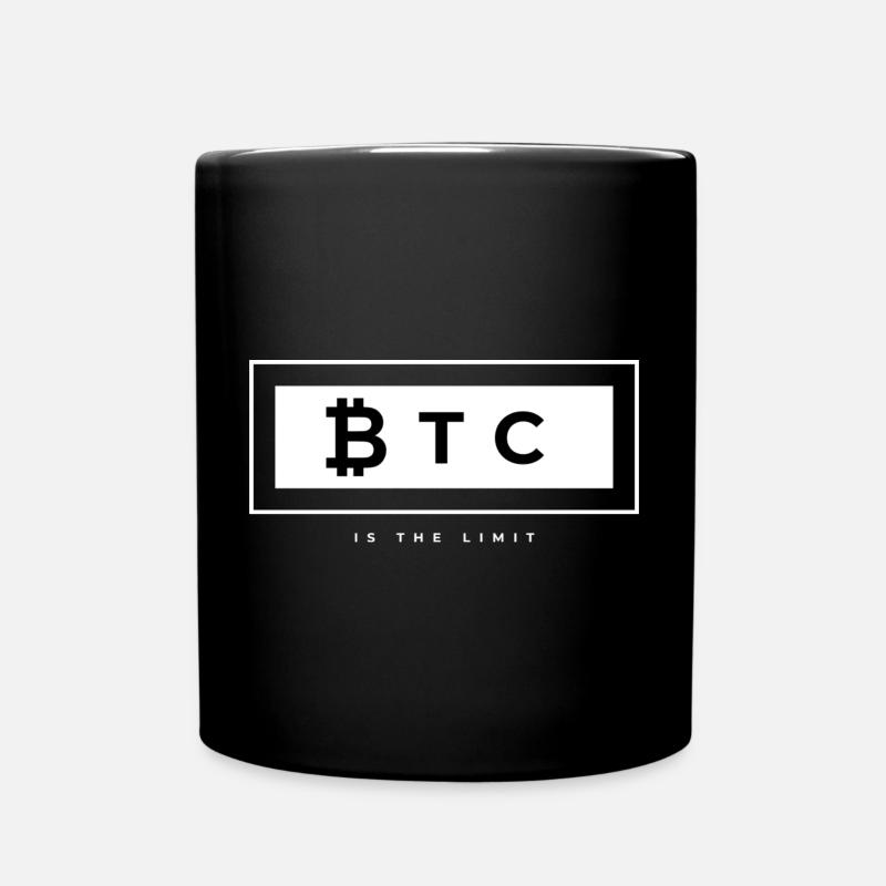 BTC IS THE LIMIT - Mug uni - noir