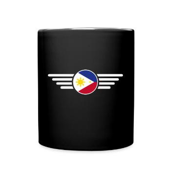 T-shirt de conception de style philippin - Mug uni - noir - Devant