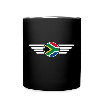 Afrique du Sud Style Design T-shirt - Mug uni - noir - Devant