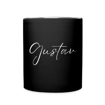 T-shirt Nom Gustav cadeau pour hommes - Mug uni - noir - Devant