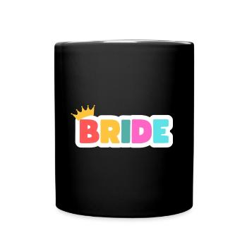 Équipe Bride ! Personnalisable - Mug uni - noir - Devant