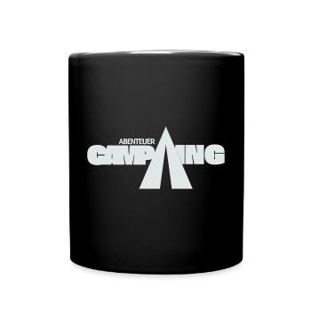 Adventure Camping - Full Colour Mug - black - Front
