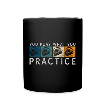 Baseball Player Bat Game Fan - Full Colour Mug - black - Front