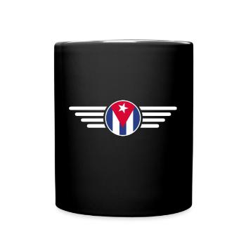Ich liebe Kuba, Eleganz Stil Design T-Shirt - Tasse einfarbig - Schwarz - Vorne