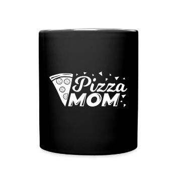 Pizza Mama - Mug uni - noir - Devant