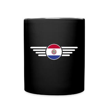 J’aime le Paraguay, T-shirt design de style élégance - Mug uni - noir - Devant