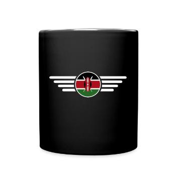 I Love Kenya, Elegance Style Design T-Shirt - Full Colour Mug - black - Front