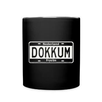 T-Shirt Dokkum Hoodie Ijsselmeer Holland - Mug uni - noir - Devant