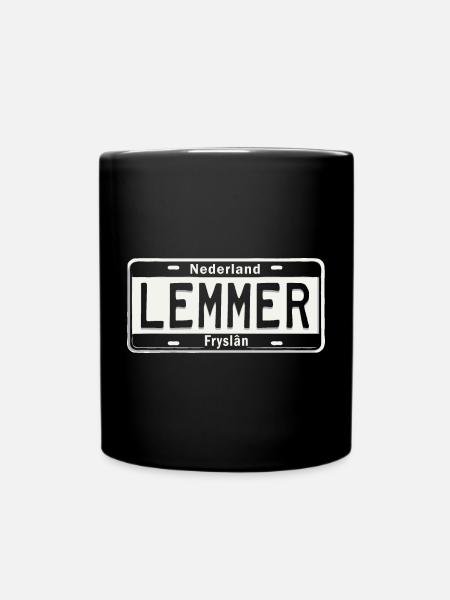 T-Shirt Lemmer Hoodie Ijsselmeer Holland Maritim - Tasse einfarbig - Schwarz