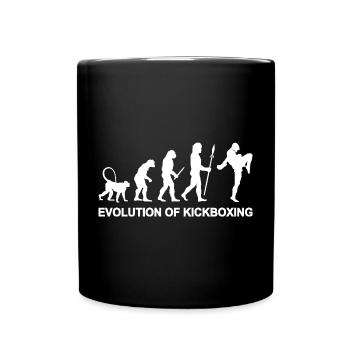 Development of kickboxing - Full Colour Mug - black - Front