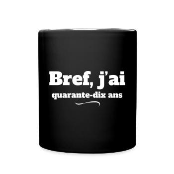 50 years old, I'm 50 years old, 50 years old birthday - Full Colour Mug - black - Front