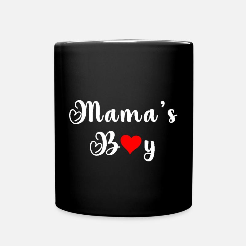Mama's boy - Mug uni - noir