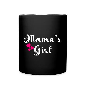 Mama's girl - Full Colour Mug - black - Front
