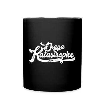 Dogga Katastrophe Script - Tasse einfarbig - Schwarz - Vorne