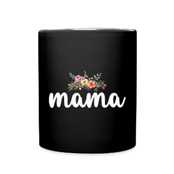 Maman Maman - Mug uni - noir - Devant