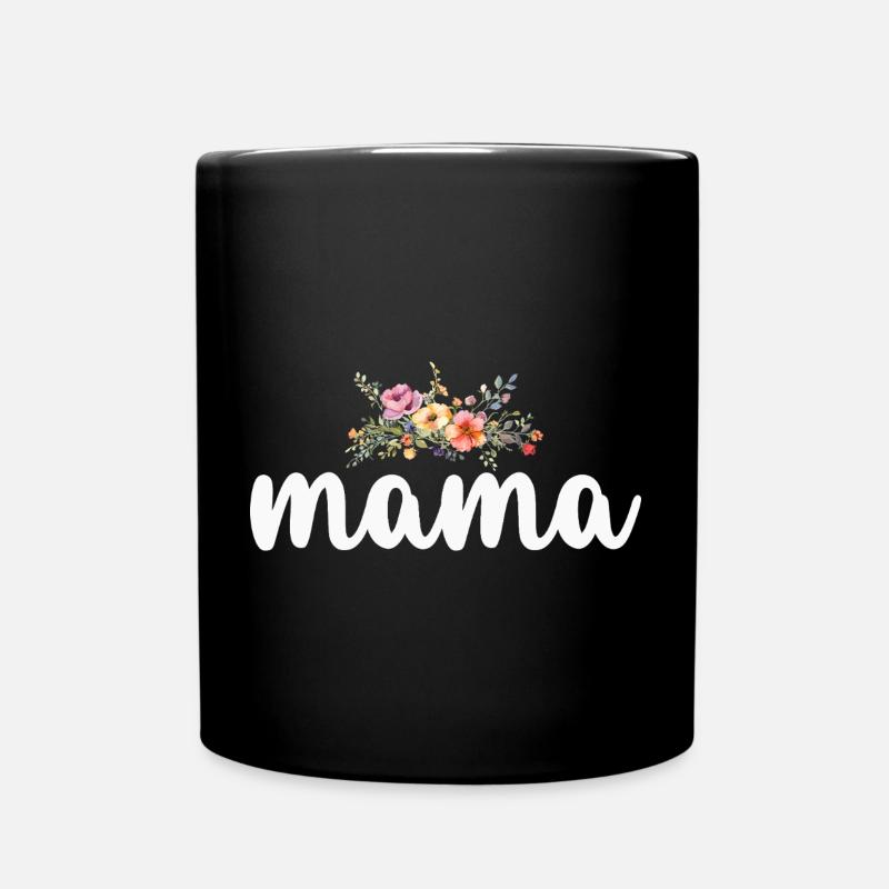 Mom Mom - Full Colour Mug - black