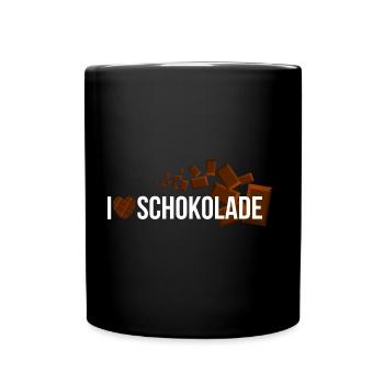 J’adore le chocolat - Mug uni - noir - Devant