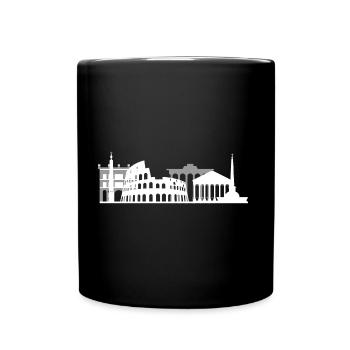 Rome Rome Colisée Italie capitale cadeau - Mug uni - noir - Devant