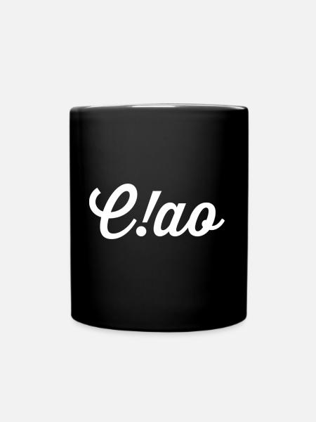Ciao - Mug uni - noir