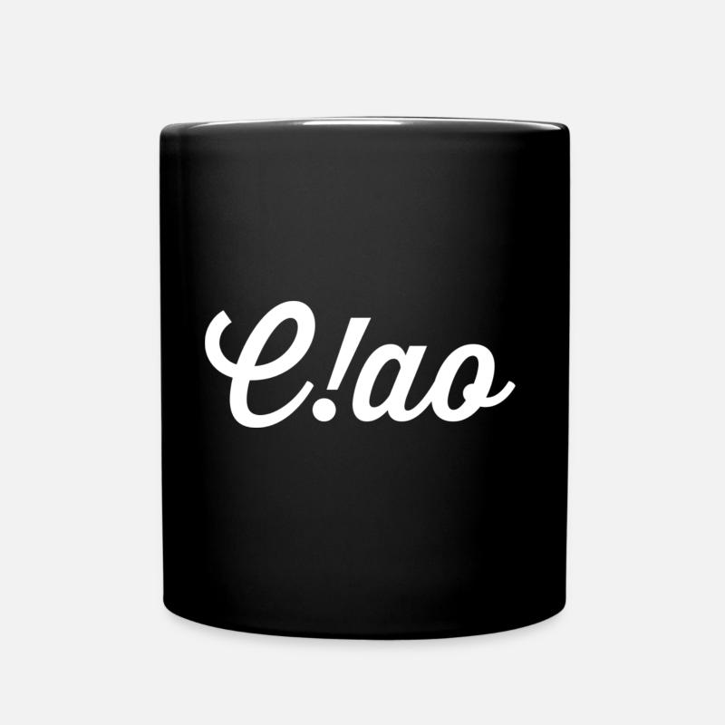 Ciao - Mug uni - noir