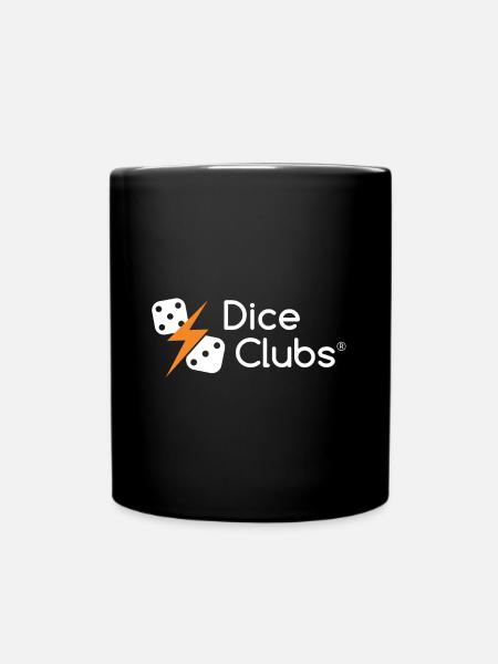Clubs de dés - Logo officiel - Mug uni - noir
