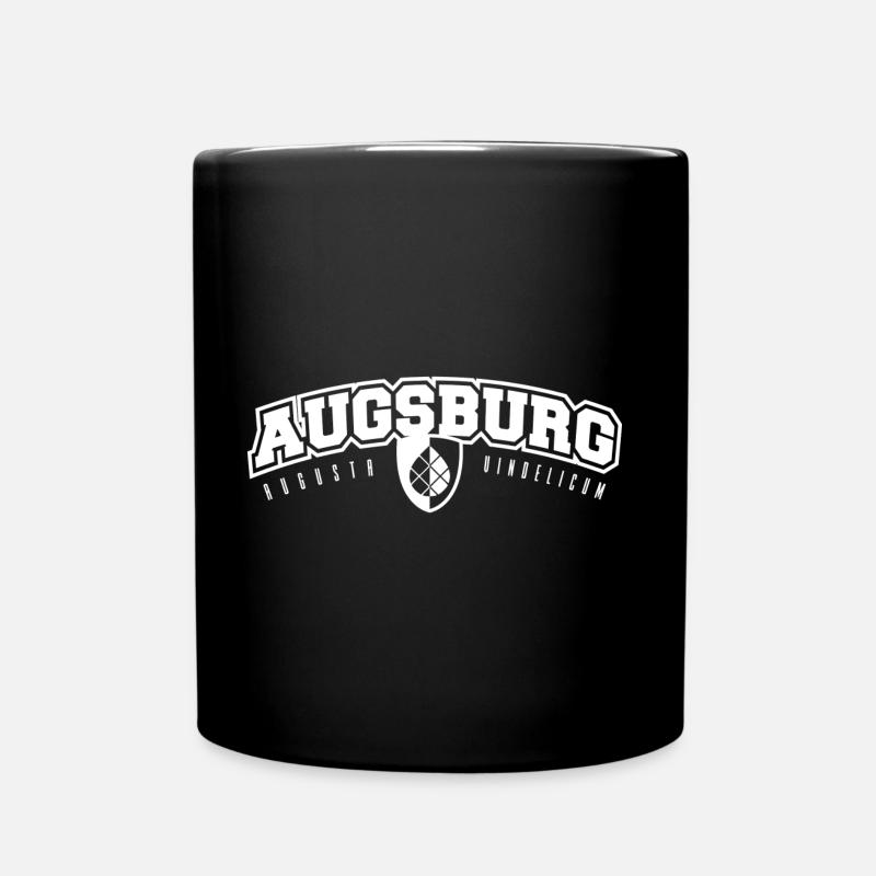 Augusta Vindelicum white - Full Colour Mug - black