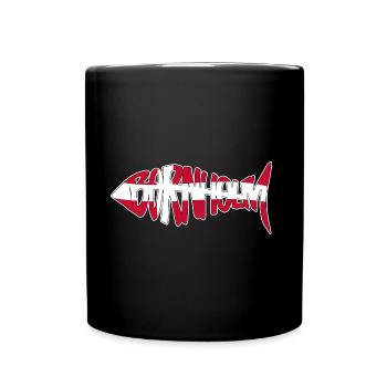 Poisson de Bornholm - Conception - Mug uni - noir - Devant