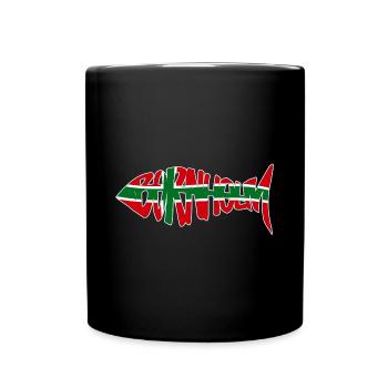 Bornholm Fish Original - Full Colour Mug - black - Front
