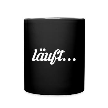 Inscription de déclaration - Mug uni - noir - Devant