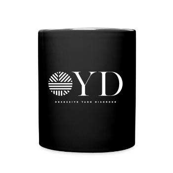 obsessive yarn disorder - OYD - Tasse einfarbig - Schwarz - Vorne