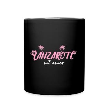 Lanzarote - Mug uni - noir - Devant