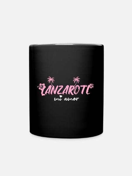 Lanzarote - Mug uni - noir