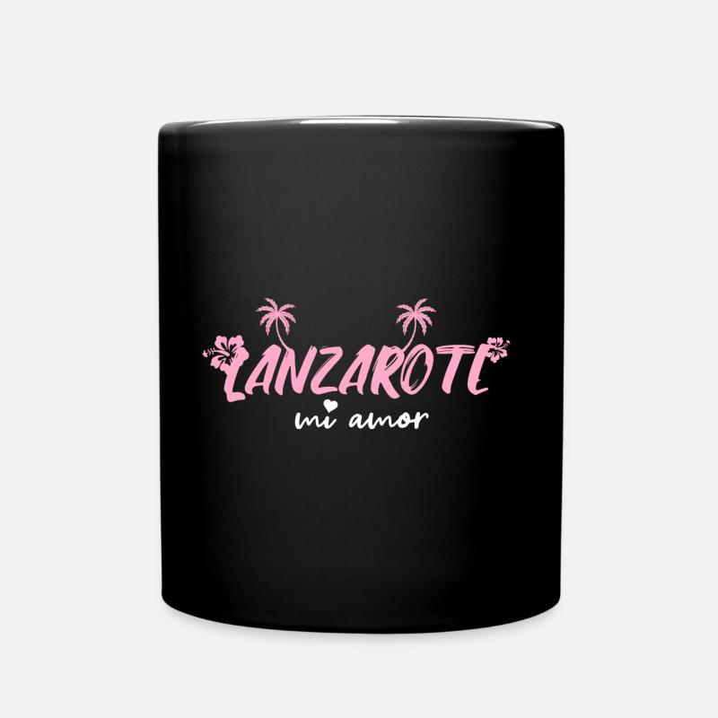 Lanzarote - Mug uni - noir