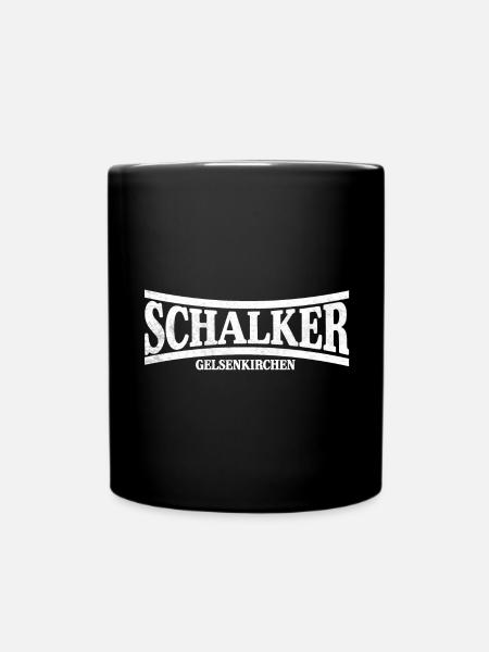 Schalker Gelsenkirchen - Tasse einfarbig - Schwarz