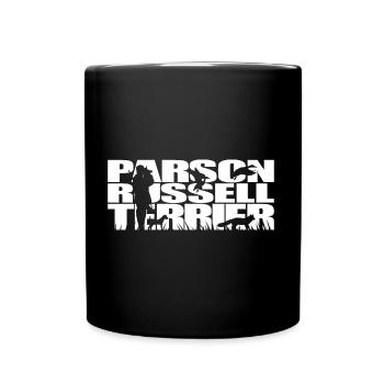 Parson RUSSELL TERRIER Chien de chasse Wilsigns chiens de chasse - Mug uni - noir - Devant