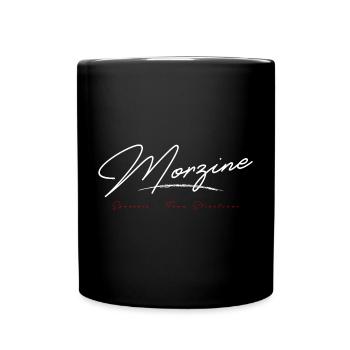 Morzine in Haute Savoie - Tasse einfarbig - Schwarz - Vorne