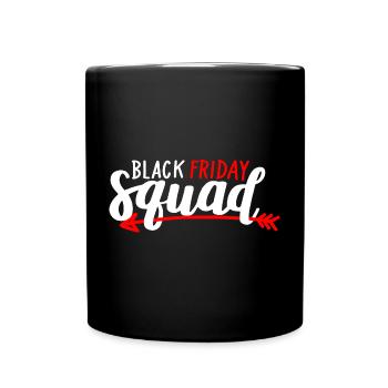 Black Friday Squad Tee - Full Colour Mug - black - Front