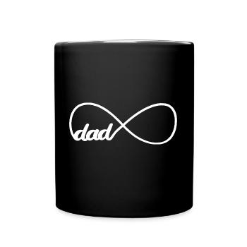 dad forever - Full Colour Mug - black - Front