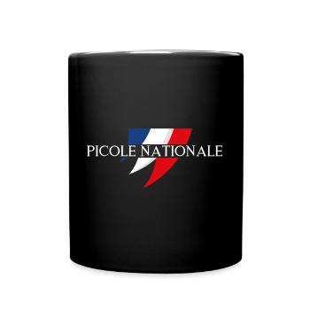 Picole Nationale - Mug uni - noir - Devant