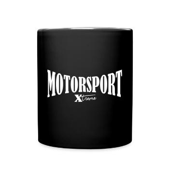 chemise tuner de sport automobile - Mug uni - noir - Devant