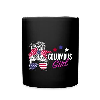 Columbus Ohio - Full Colour Mug - black - Front
