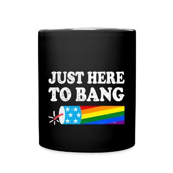 LGBT - Full Colour Mug - black - Front