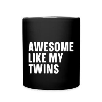Fantastique comme mes jumeaux - Mug uni - noir - Devant
