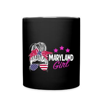 Maryland - Full Colour Mug - black - Front