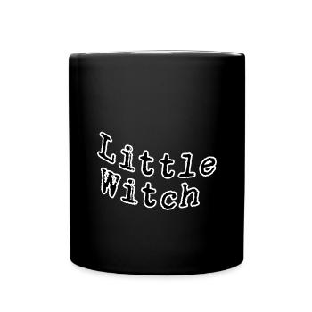 Little witch - Full Colour Mug - black - Front